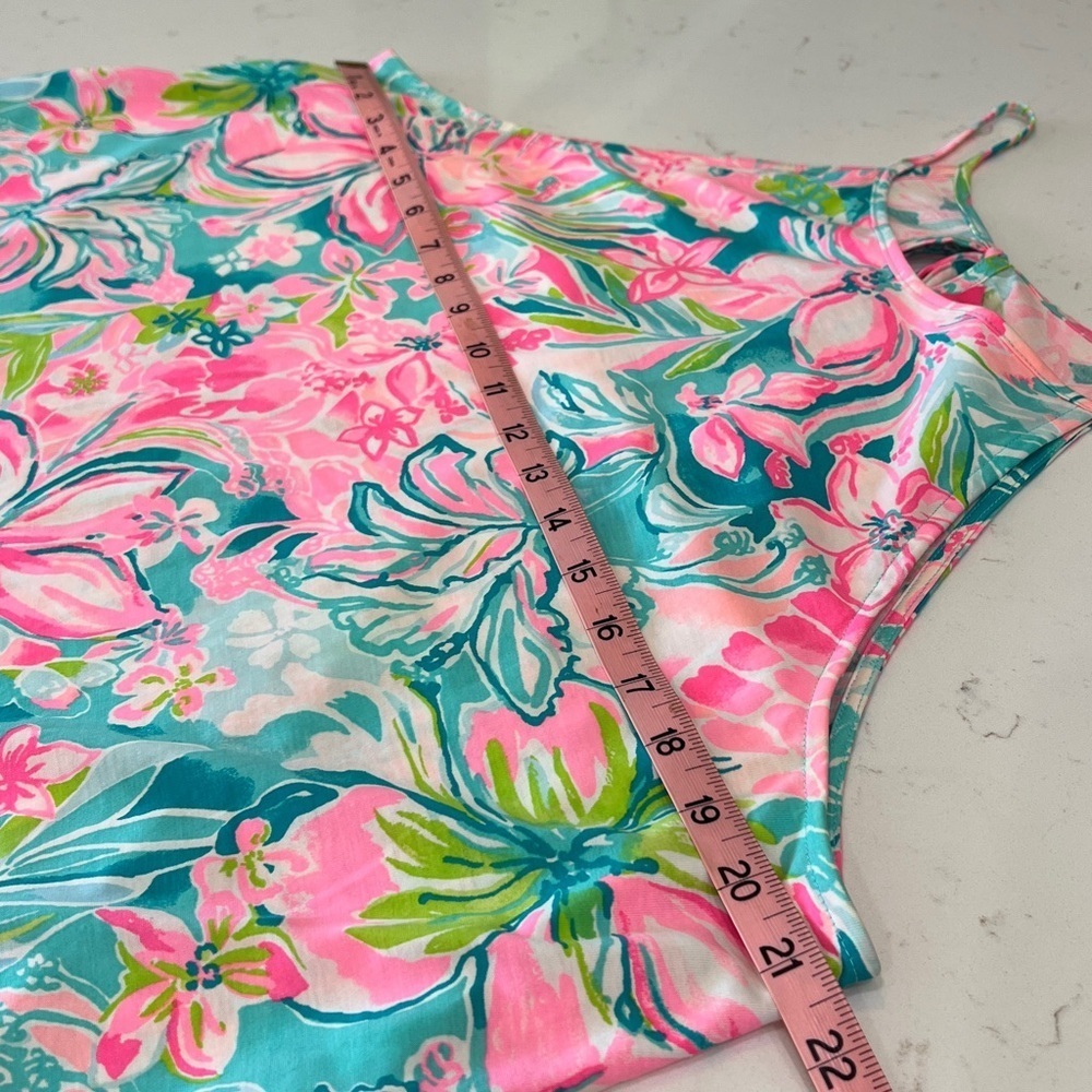 Lilly Pulitzer Margot Halter Swing Dress Hot on the Scene Print XL - Picture 8 of 9